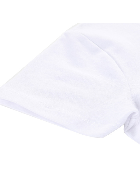 ALPINE PRO Детска памучна тениска ALPINE PRO GERBO бяла вариант pb