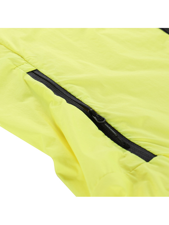 ALPINE PRO Мъжко ултра леко яке с DWR обработка ALPINE PRO SPIN 2 неоново жълто