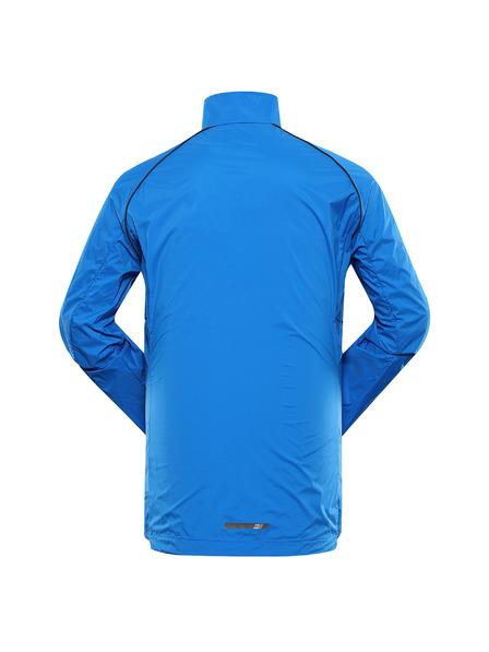 ALPINE PRO Мъжко ултра леко яке с DWR обработка ALPINE PRO SPIN 2 електрическо синьо лимонад