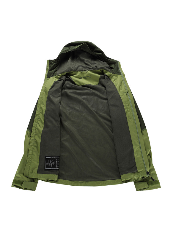 ALPINE PRO Мъжко яке с ptx мембрана ALPINE PRO NOREM 2 turtle green