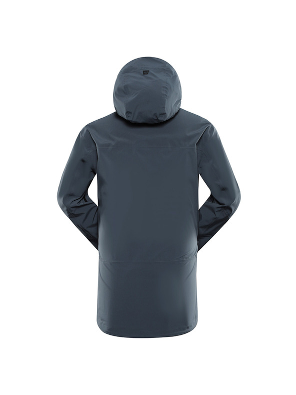 ALPINE PRO Мъжко водоустойчиво яке с ptx мембрана ALPINE PRO ZARR dark slate