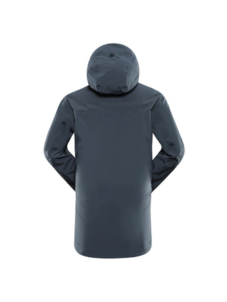 ALPINE PRO Мъжко водоустойчиво яке с ptx мембрана ALPINE PRO ZARR dark slate