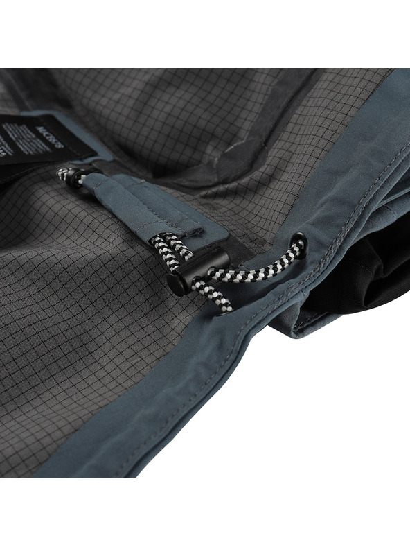 ALPINE PRO Мъжко водоустойчиво яке с ptx мембрана ALPINE PRO ZARR dark slate