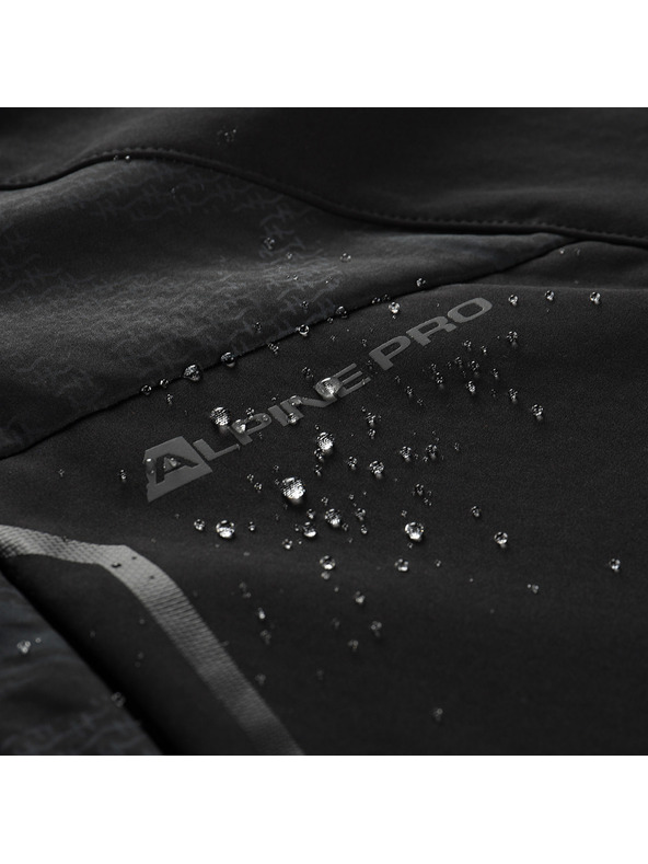 ALPINE PRO Мъжко софтшел яке с мембрана ALPINE PRO HOOR black вариант pa