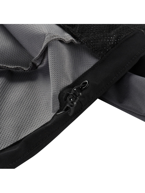 ALPINE PRO Мъжко софтшел яке с DWR обработка ALPINE PRO ESPRIT 2 черно