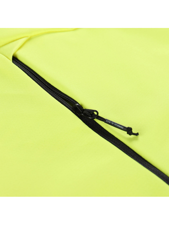 ALPINE PRO Мъжко софтшел яке с DWR обработка ALPINE PRO KERAK неоново жълто