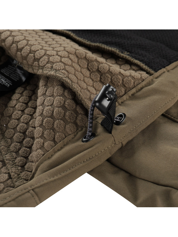 ALPINE PRO Мъжко софтшел яке с мембрана ALPINE PRO HOOR сиво