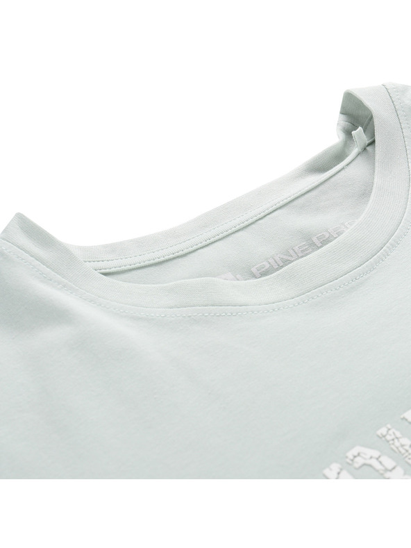 ALPINE PRO Мъжка памучна тениска ALPINE PRO SUMEK pale aqua вариант pa