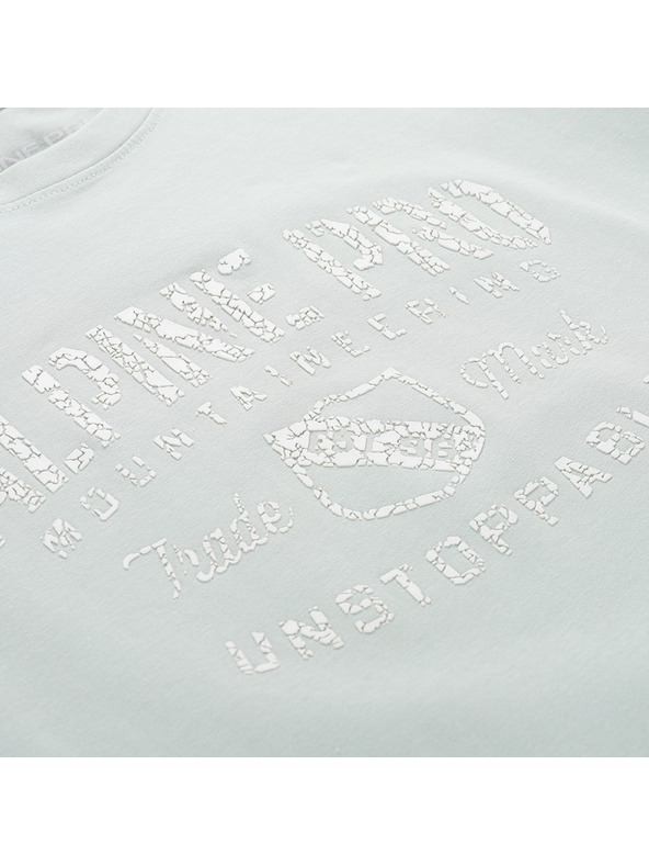 ALPINE PRO Мъжка памучна тениска ALPINE PRO SUMEK pale aqua вариант pa