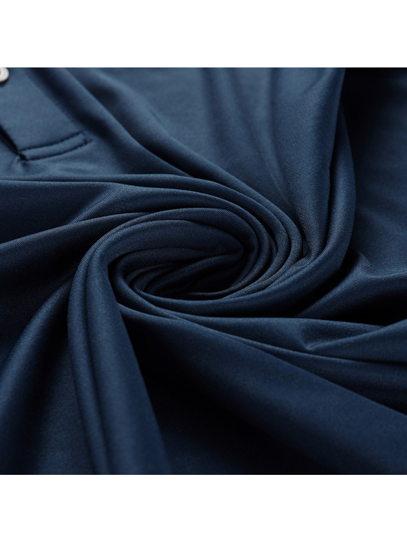 ALPINE PRO Мъжка бързосъхнеща поло тениска с UV 50 ALPINE PRO COOWEL 2 moonlit ocean