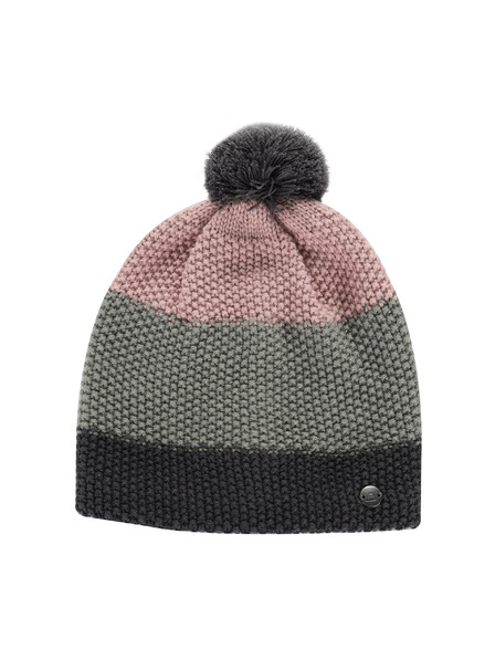 ALPINE PRO Зимна шапка с помпон ALPINE PRO DELORE shadow