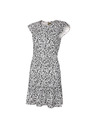NAX Дамска лятна рокля nax NAX ADEGA тъмно сиво