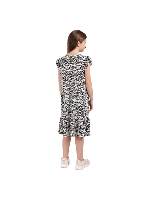 NAX Дамска лятна рокля nax NAX ADEGA тъмно сиво