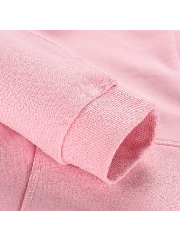 NAX Детски памучен суитшърт nax NAX MOLDO романтично розово