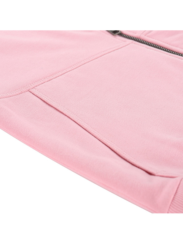 NAX Детски памучен суитшърт nax NAX MOLDO романтично розово