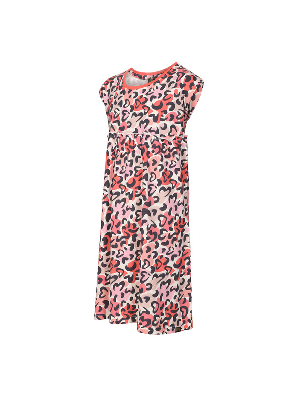 NAX Детска лятна рокля nax NAX LOFO джорджия праскова