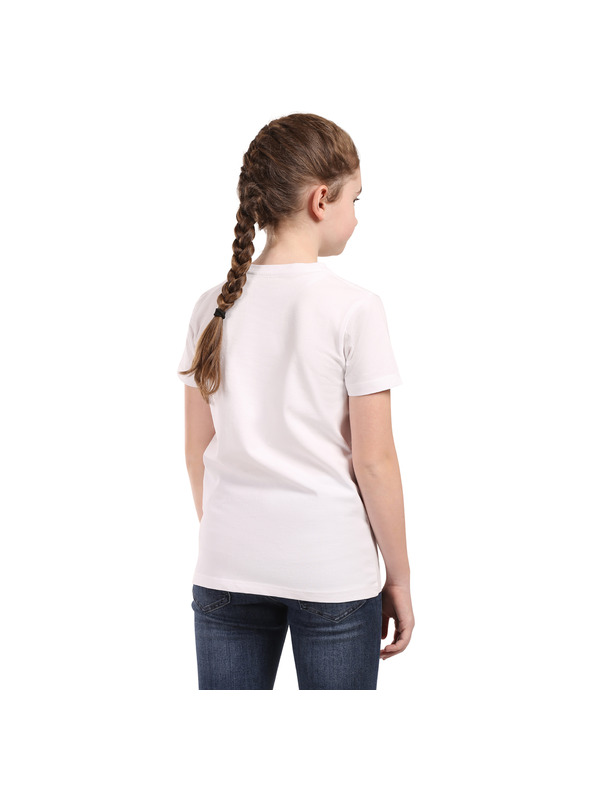 NAX Детска памучна тениска nax NAX OMESO бяла