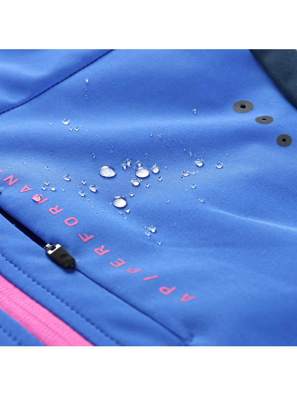 ALPINE PRO Дамско софтшел яке с обработка dwr ALPINE PRO UKEBA 2 dazzling blue