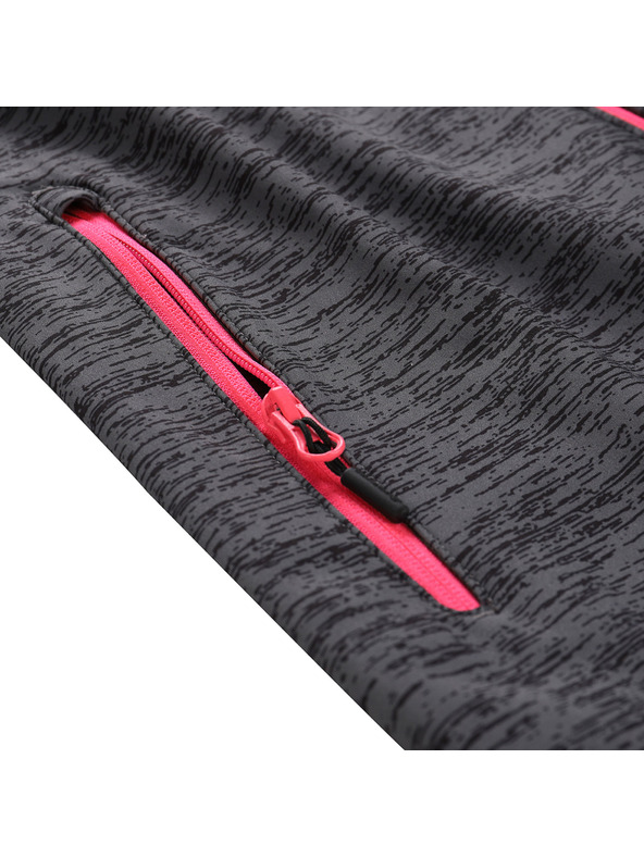 ALPINE PRO Дамско софтшел яке с dwr обработка ALPINE PRO HERASA dk.true gray