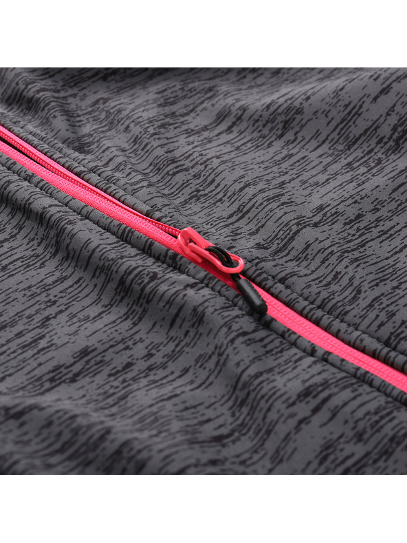 ALPINE PRO Дамско софтшел яке с dwr обработка ALPINE PRO HERASA dk.true gray