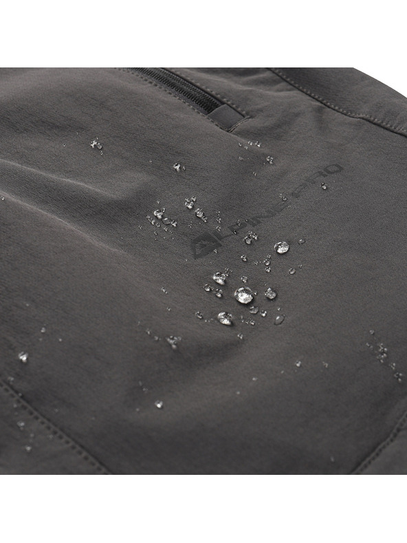 ALPINE PRO Дамски софтшел панталони с DWR обработка ALPINE PRO HURFA 2 dk.true gray