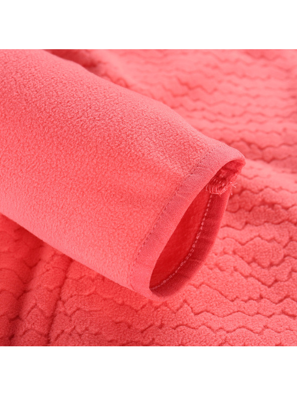 ALPINE PRO Дамски топъл суитшърт от микрофлийс ALPINE PRO SIUSA 3 calypso coral