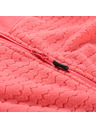 ALPINE PRO Дамски топъл суитшърт от микрофлийс ALPINE PRO SIUSA 3 calypso coral