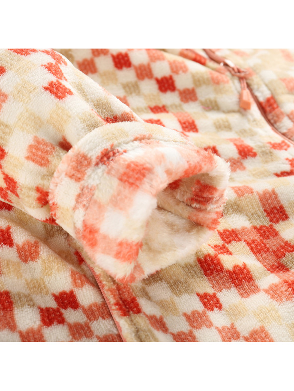 ALPINE PRO Дамски флийс суитшърт със суправарм ALPINE PRO EFLINA tawny orange varianta pc