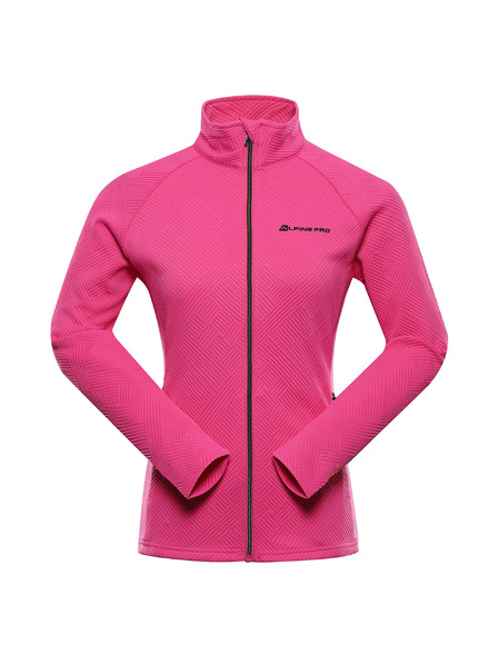 ALPINE PRO Дамски топъл суитшърт ALPINE PRO DOZERA 2 fuchsia fedora