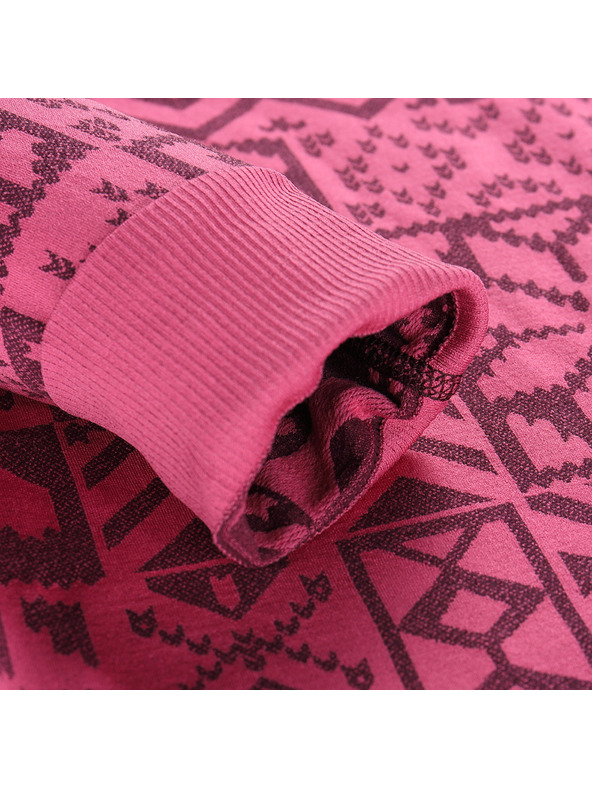 ALPINE PRO Дамско функционално бельо - тениска ALPINE PRO SEAMA fuchsia fedora