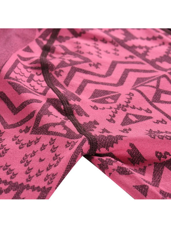 ALPINE PRO Дамско функционално бельо - тениска ALPINE PRO SEAMA fuchsia fedora