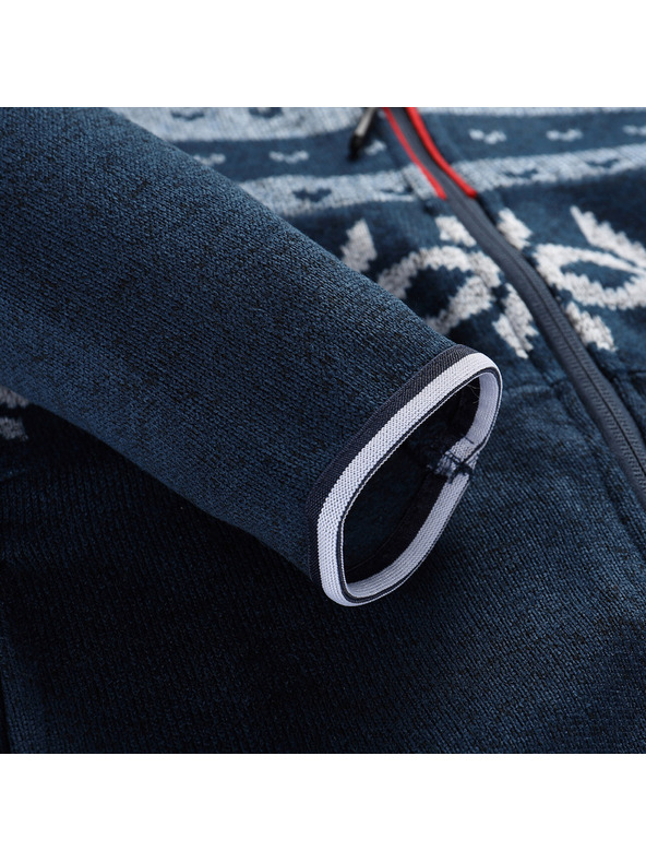 ALPINE PRO Дамски топъл суитшърт с качулка ALPINE PRO NORESA moonlit ocean вариант pa