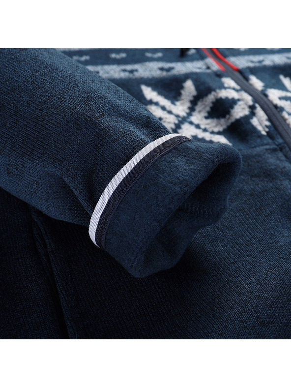 ALPINE PRO Дамски топъл суитшърт с качулка ALPINE PRO NORESA moonlit ocean вариант pa