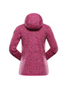 ALPINE PRO Дамски топъл суитшърт с цип ALPINE PRO ZEGA 2 fuchsia fedora