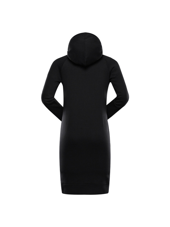 ALPINE PRO Дамска суитшърт рокля ALPINE PRO OLEBA black