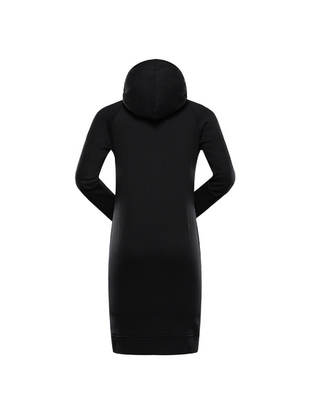 ALPINE PRO Дамска суитшърт рокля ALPINE PRO OLEBA black