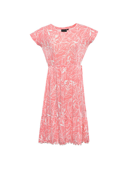 ALPINE PRO Дамска лятна рокля ALPINE PRO DEREFA georgia peach вариант pb