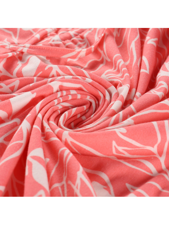 ALPINE PRO Дамска лятна рокля ALPINE PRO DEREFA georgia peach вариант pb