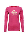 ALPINE PRO Дамска тениска от мерино вълна ALPINE PRO MERENA fuchsia fedora вариант pa