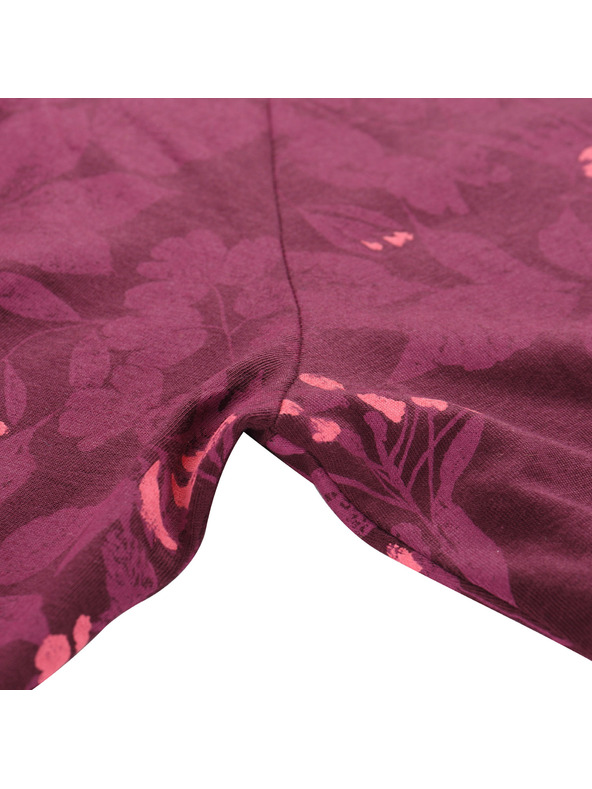 ALPINE PRO Дамска тениска от органичен памук ALPINE PRO GRETTA winetasting вариант pa