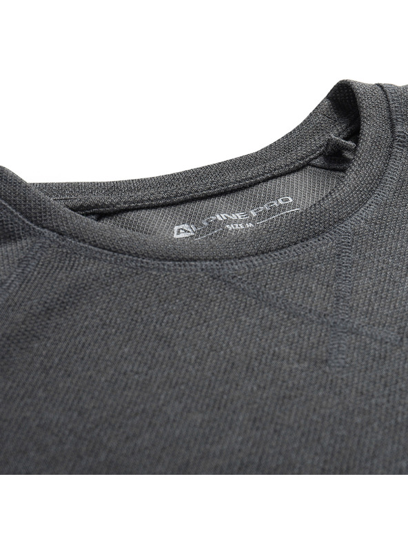 ALPINE PRO Дамска тениска с дълъг ръкав ALPINE PRO BREKA dk.true gray