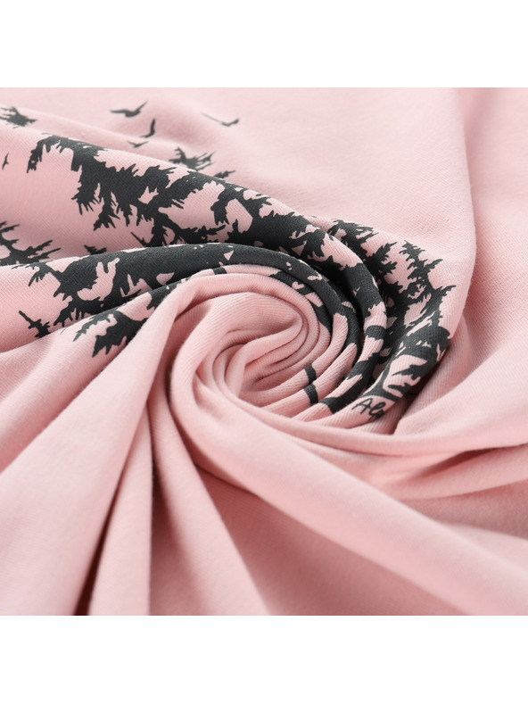 ALPINE PRO Дамска памучна тениска ALPINE PRO MOROLA potpourri вариант pd