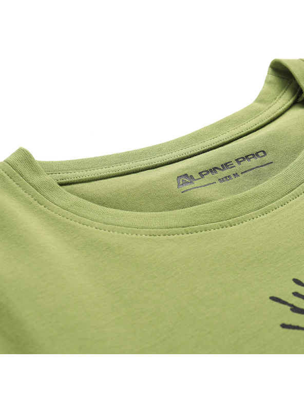 ALPINE PRO Дамска памучна тениска ALPINE PRO MOROLA turtle green вариант pa