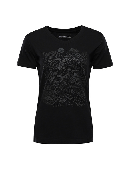 ALPINE PRO Дамска функционална тениска с Cool-Dry ALPINE PRO GREMA 2 black вариант pb