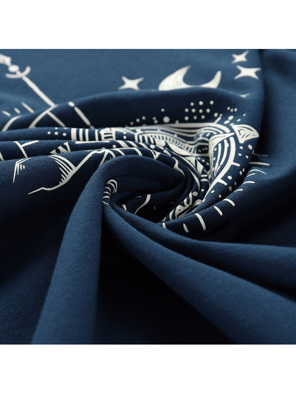 ALPINE PRO Дамска памучна тениска ALPINE PRO MOROLA moonlit ocean вариант pb