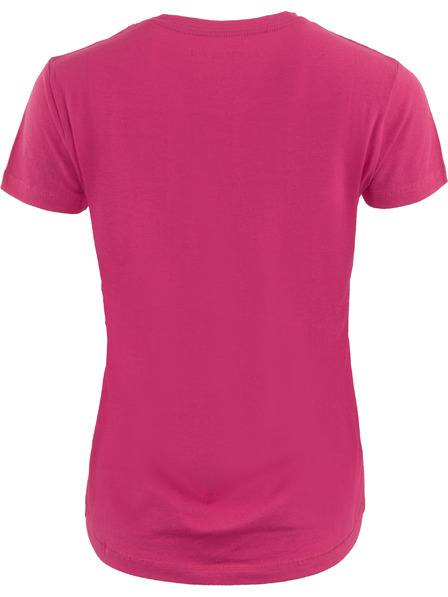 ALPINE PRO Дамска памучна тениска ALPINE PRO BADENA cabaret