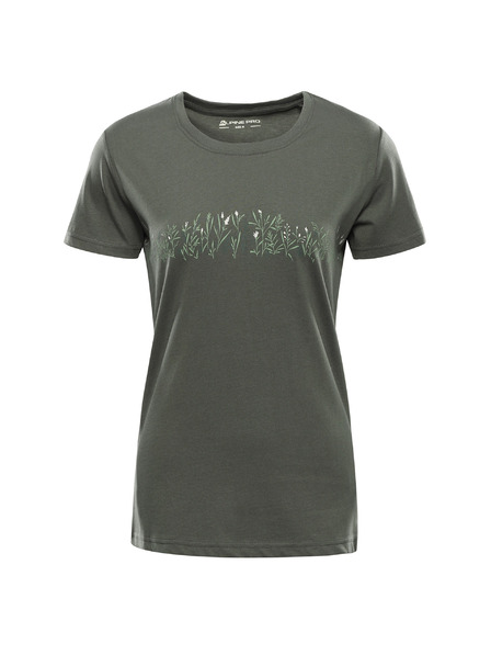 ALPINE PRO Дамска тениска от органичен памук ALPINE PRO TERMESA 3 petrol вариант pa