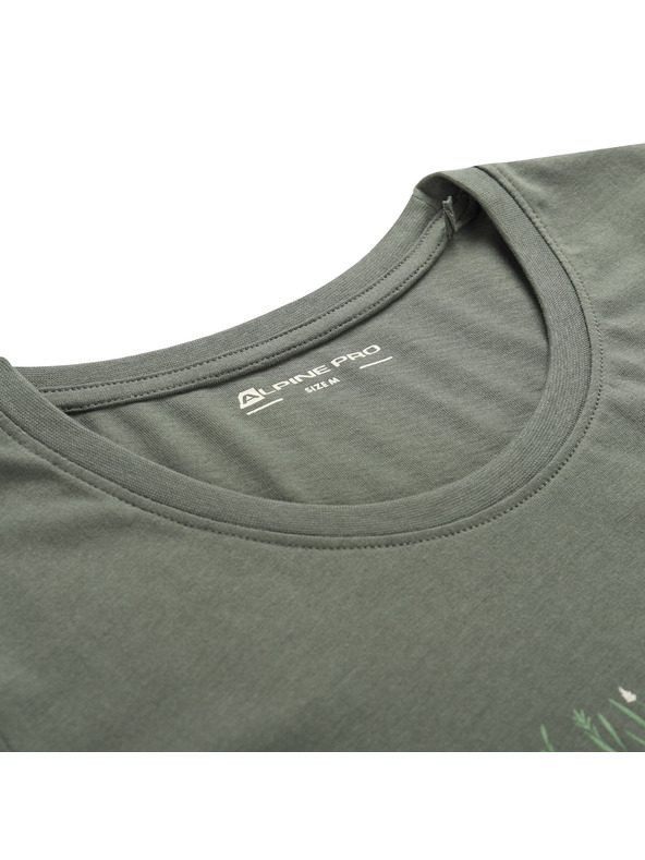 ALPINE PRO Дамска тениска от органичен памук ALPINE PRO TERMESA 3 petrol вариант pa