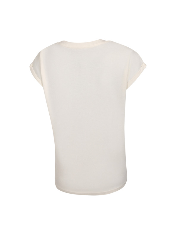 ALPINE PRO Дамска тениска от неизмачкващ се материал ALPINE PRO NOGERA creme вариант pb