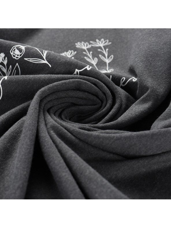 ALPINE PRO Дамска памучна тениска ALPINE PRO MOROLA dk. true gray вариант pc